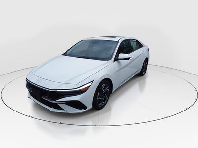 2024 Hyundai Elantra — rear three-quarter view