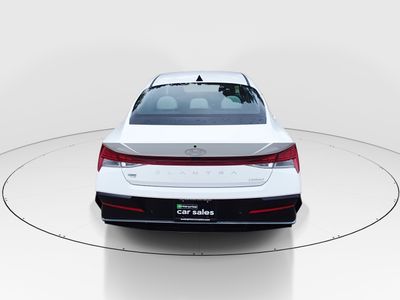 2024 Hyundai Elantra — engine compartment view