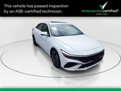 2024 Hyundai Elantra Limited IVT — front three-quarter view