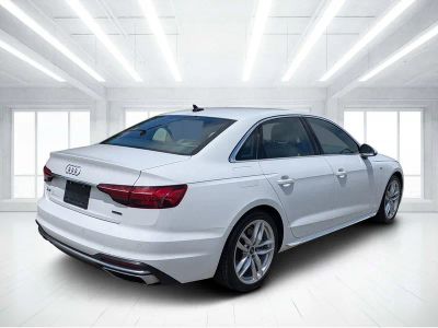 2024 Audi A4 — rear three-quarter view