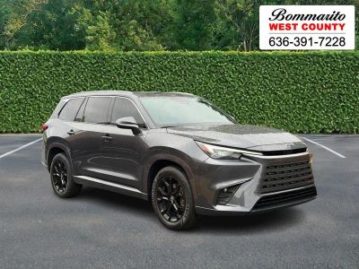 2024 Lexus TX TX 350 AWD in Cloudburst Gray — front three-quarter view