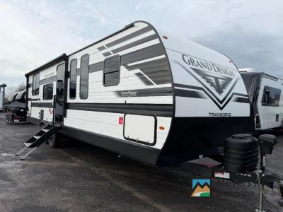 2026 Grand Design Transcend 285RKT — front three-quarter view