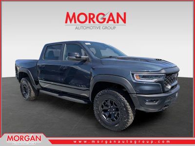 2026 Ram 1500 RHO in Blue — front three-quarter view