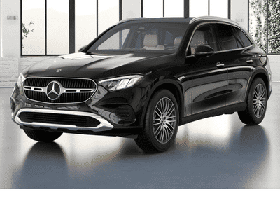 2026 Mercedes-Benz GLC 300 in Black — front three-quarter view