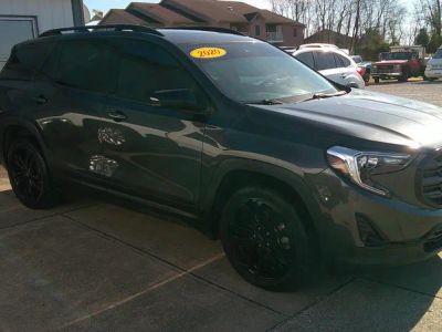 2020 GMC Terrain — rear three-quarter view
