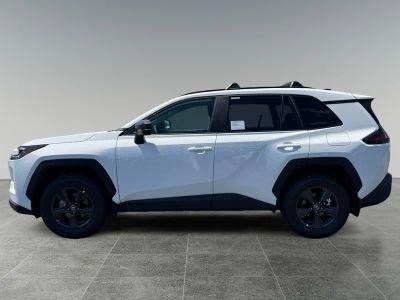 2026 Toyota RAV4 — rear three-quarter view