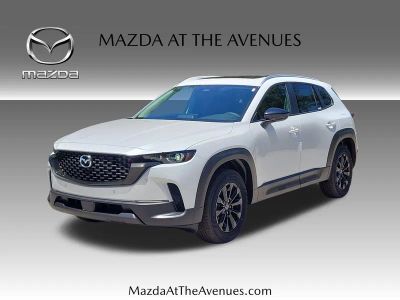 2026 Mazda CX-50 2.5 S Preferred in Beige — front three-quarter view
