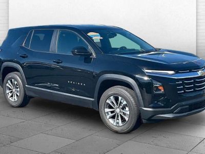 2026 Chevrolet Equinox LT in Mosaic Black Metallic — front three-quarter view