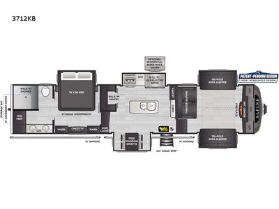 2022 Keystone RV Alpine - Photo 2