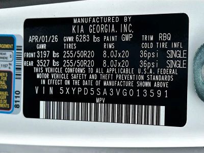 2027 Kia Telluride Hybrid — photo 35 view