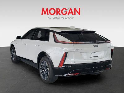 2024 Cadillac LYRIQ — rear three-quarter view