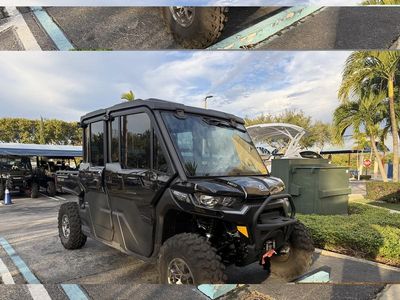 2023 Can-Am Defender MAX Lone Star Cab HD10 — rear three-quarter view