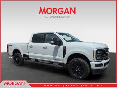 2026 Ford F-250SD XLT in White — front three-quarter view