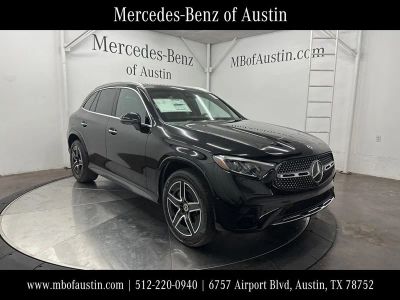 2026 Mercedes-Benz GLC 300 in Black — front three-quarter view