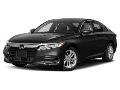 2018 Honda Accord Sedan LX 1.5T in White — front three-quarter view