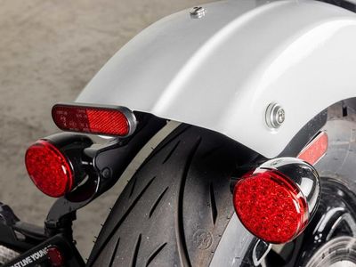 2025 Indian Motorcycle 101 Scout Ghost White Metallic with Graphics - Photo 13