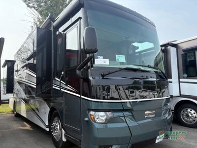 2025 Newmar Northern Star in AQUASTONE GRAPHICS — front three-quarter view