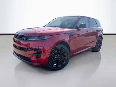 2026 Land Rover Range Rover Sport Dynamic SE in Red — front three-quarter view