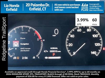 2026 Honda Ridgeline TrailSport - Photo 19