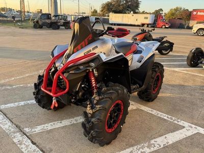 2026 Can-Am Renegade X mr 1000 R Hyper Silver & Legion Red — interior view