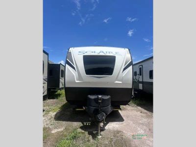 2023 Palomino Solaire — front three-quarter view