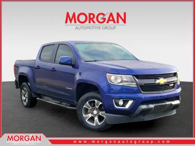 2016 Chevrolet Colorado Z71 in Blue — front three-quarter view