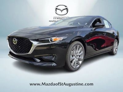 2026 Mazda Mazda3 3 2.5 S Preferred Base in Black — front three-quarter view
