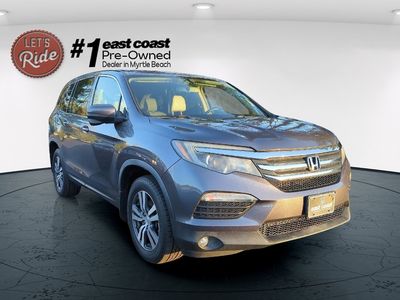 2018 Honda Pilot — rear three-quarter view