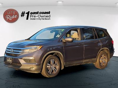 2018 Honda Pilot — front three-quarter view