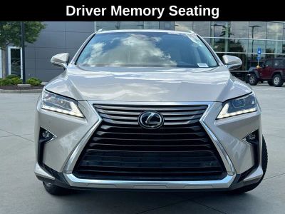 2016 Lexus RX — interior view
