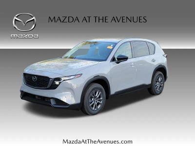 2026 Mazda CX-5 2.5 S Select in Gray — front three-quarter view
