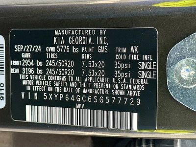 2025 Kia Telluride — photo 34 view