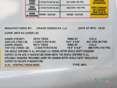 2026 Grand Design Lineage Series F - Photo 39