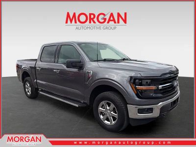 2025 Ford F-150 XLT in Carbonized Gray Metallic — front three-quarter view