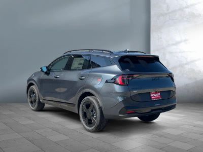 2026 Kia Sportage Hybrid — rear three-quarter view