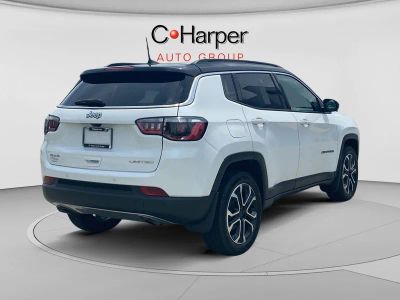 2023 Jeep Compass — rear three-quarter view