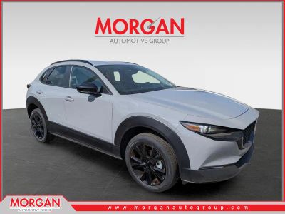 2026 Mazda CX-30 2.5 S Aire Edition in Aero Gray Metallic — front three-quarter view
