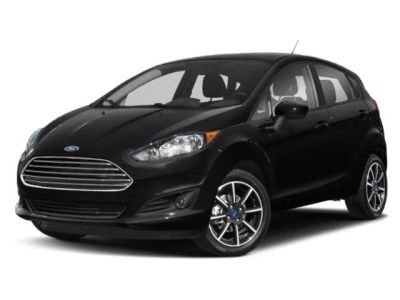 2019 Ford Fiesta SE in Silver — front three-quarter view