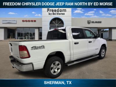 2024 RAM 1500 Big Horn in Bright White Clearcoat — front three-quarter view
