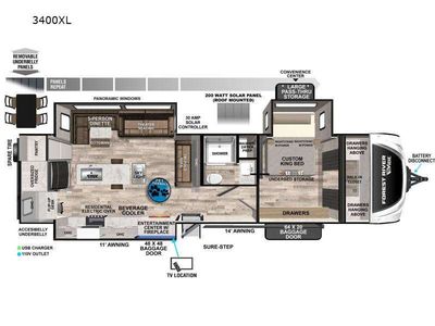 2025 Forest River RV Vibe - Photo 2