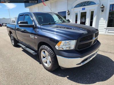 2013 RAM 1500 — rear three-quarter view