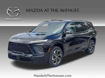 2025 Buick Enclave Sport Touring in Black — front three-quarter view