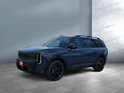 2027 Kia Telluride Hybrid — front three-quarter view
