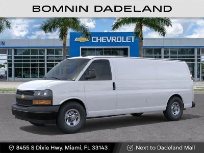 2025 Chevrolet Express Cargo — rear three-quarter view