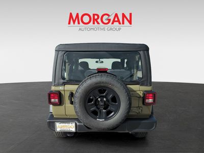 2026 Jeep Wrangler — engine compartment view