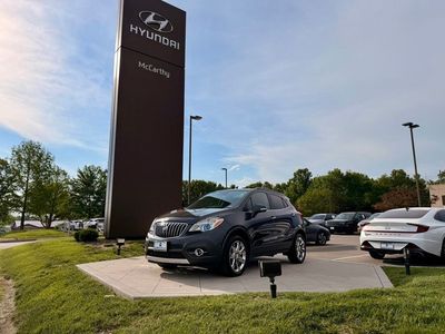 2016 Buick Encore 4JN76 — front three-quarter view