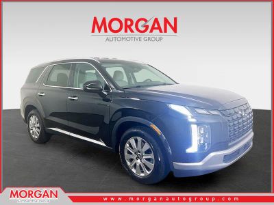 2024 Hyundai Palisade SEL in Black — front three-quarter view