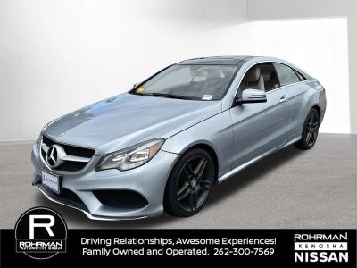 2016 Mercedes-Benz E-Class E 400 4MATIC® in Diamond Silver Metallic — front three-quarter view