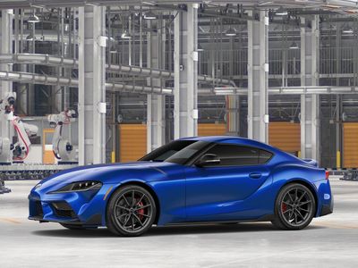 2026 Toyota GR Supra — rear three-quarter view