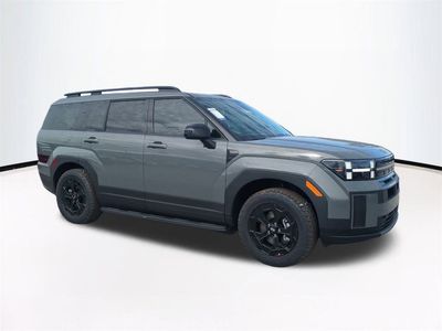 2026 Hyundai SANTA FE XRT in Gray — front three-quarter view